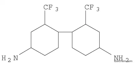 Molecular Structure of 551950-80-2 ([1,1'-Bicyclohexyl]-4,4'-diamine, 2,2'-bis(trifluoromethyl)-)